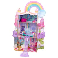 Casuta Unicorn Curcubeu Sirena DollHouse KidKraft - Unicorn Marmade Rainbow Dreamers KidKraft - Casuta din lemn de joaca pentru printese Casuta Unicorn Curcubeu Sirena DollHouse KidKraft - Unicorn Marmade Rainbow Dreamers KidKraft - Casuta din lemn de joaca pentru printese